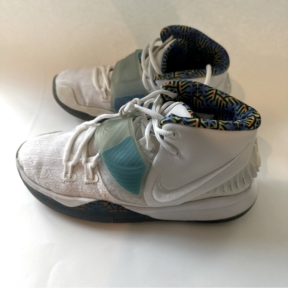 Nike Kyrie 6 white “sapphire” size 6.5 - Picture 2 of 10